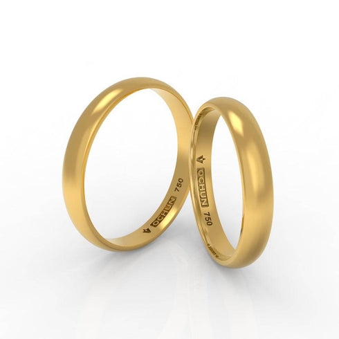 Bricio Tríto - Anillos De Matrimonio Oro 18K - Ochun Joyeros - Ochun Joyeros